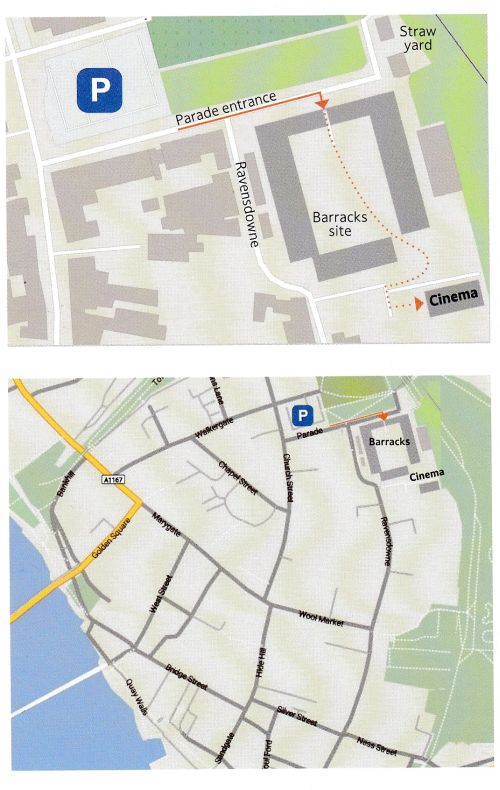 Maltings at Barracks map